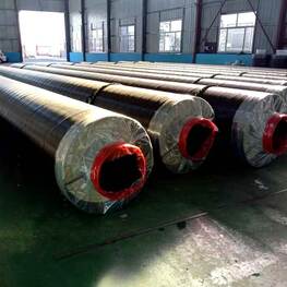 鋼套鋼蒸汽保溫螺旋鋼管