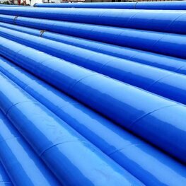 給水工程用涂塑螺旋鋼管